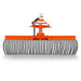 84" Offset Landscape Rake with 42 Tines 3 Point Hitch Tractor Attachment, LRA84