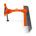 84" Offset Landscape Rake with 42 Tines 3 Point Hitch Tractor Attachment, LRA84