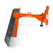 84" Offset Landscape Rake with 42 Tines 3 Point Hitch Tractor Attachment, LRA84