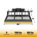 84" Skid Steer Land Plane with 8 Adjustable Scarifier Shanks, Removable Sift Screen and Bolt-On Cutting Blades, SSLP84