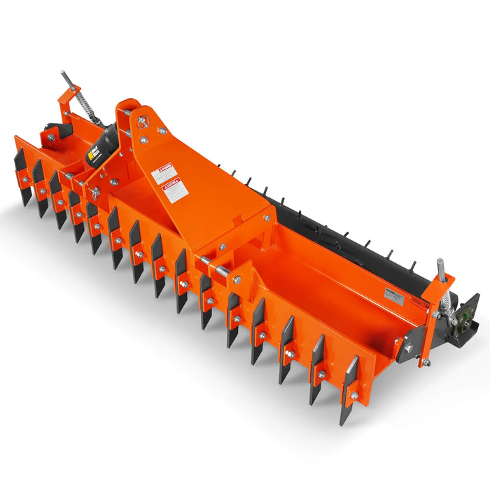 84" Heavy Duty Soil Pulverizer,  Single Spiked Roller,  29 Shanks,  Ca — view 12