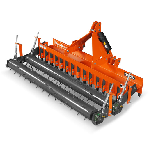 84" Heavy Duty Soil Pulverizer,  Double Spiked Roller,  29 Shanks,  Ca