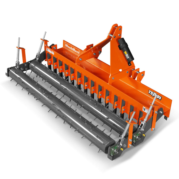 84" Heavy Duty Soil Pulverizer,  Double Spiked Roller,  29 Shanks,  Ca — view 9