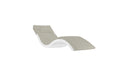 Ledge Lounger Signature Chaise Cushion With Pillow — STD Fabric - 4630 Cadet Grey