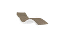 Ledge Lounger Signature Chaise Cushion With Pillow — STD Fabric - 4648 Taupe