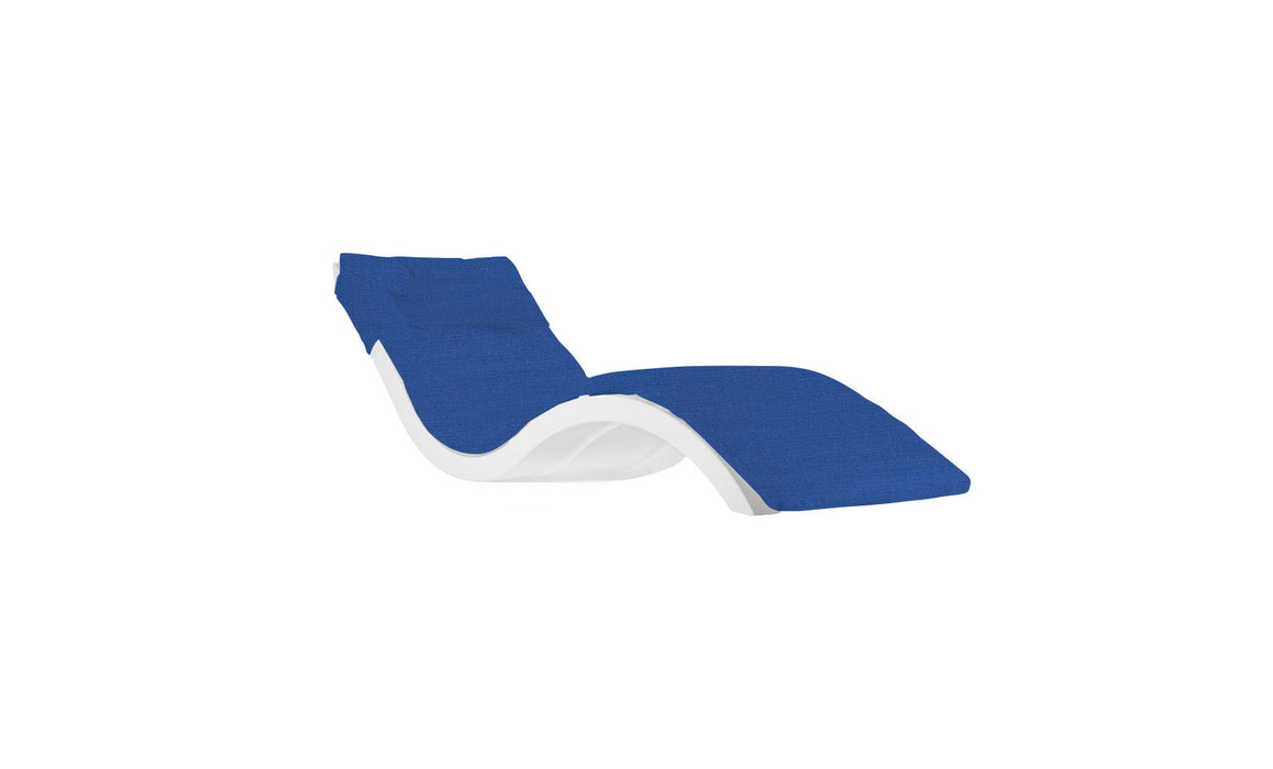Ledge Lounger Signature Chaise Cushion With Pillow — Signature Chaise Cushion With Pillow