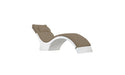 Ledge Lounger Signature Chaise Deep Cushion With Pillow — Standard Fabric-4648 Taupe