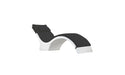 Ledge Lounger Signature Chaise Deep Cushion With Pillow — Standard Fabric-4608 Black