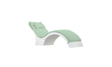 Ledge Lounger Signature Chaise Deep Cushion With Pillow — Standard Fabric-4664 Sea
