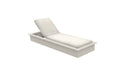Ledge Lounger Echo Chaise — Cloud Base-4634 White Fabric