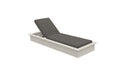 Ledge Lounger Echo Chaise — Cloud Base-4644 Charcoal Grey Fabric