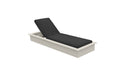 Ledge Lounger Echo Chaise — Cloud Base-4608 Black Fabric