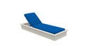 Ledge Lounger Echo Chaise — Cloud Base-4601 Pacific Blue Fabric