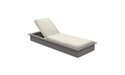 Ledge Lounger Echo Chaise — Gray Base-4642 Oyster Fabric