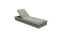 Ledge Lounger Echo Chaise — Gray Base-4630 Cadet Grey Fabric