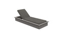 Ledge Lounger Echo Chaise — Gray Base-4644 Charcoal Grey Fabric