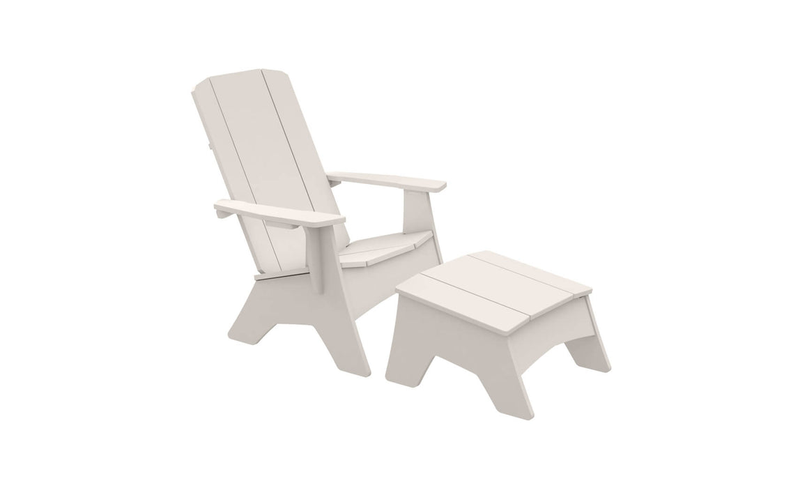 Ledge Lounger Mainstay Adirondack Ottoman — Cloud