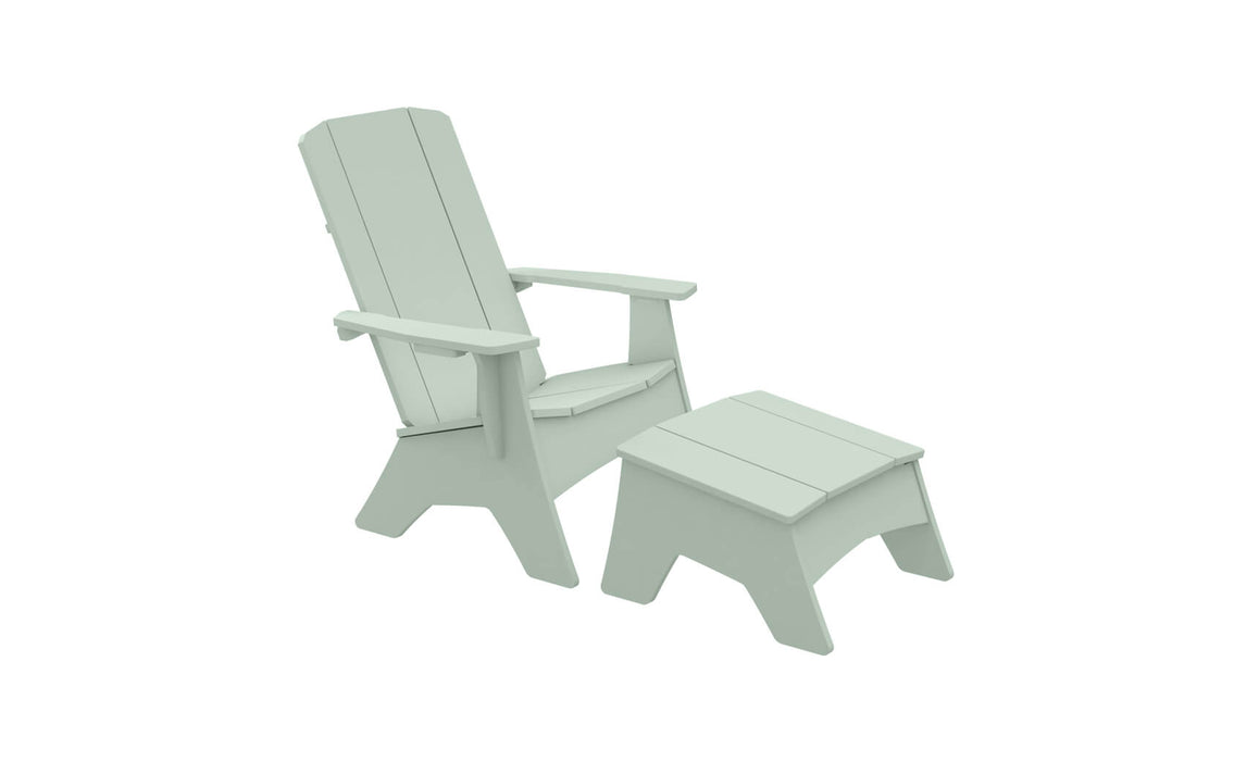 Ledge Lounger Mainstay Adirondack Ottoman — Sage Green