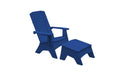 Ledge Lounger Mainstay Adirondack Ottoman — Navy