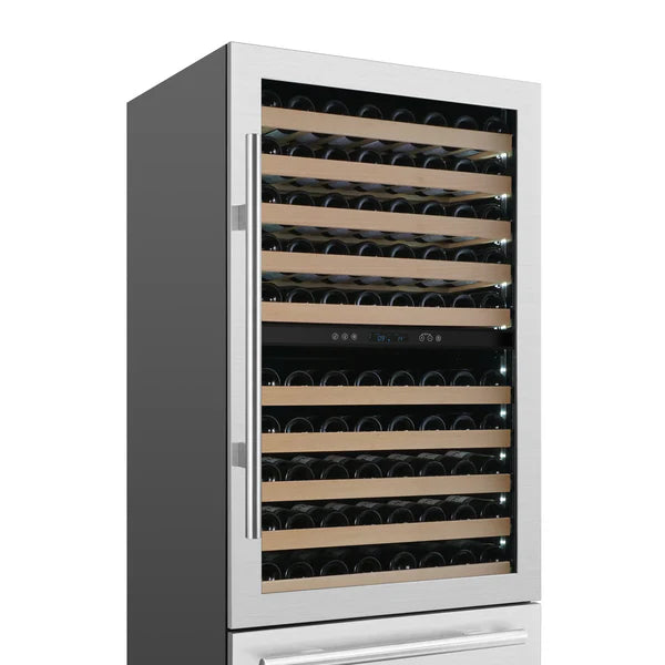Forno Celano 30-Inch 21.3 Cu.ft Dual Zone Wine Cellar & Beverage Cooler (FWCDR6697-30S) FORNO