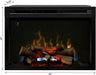 Dimplex 33-In Multi-Fire XD Plug-In Electric Fireplace Insert (PF3033HL) Dimplex