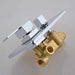 Cascada Showers 8"x16" Rainfall LED Shower Set Double-Function Valve - Alternate View