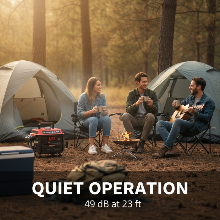 PowerSmart 1200W 2-Stroke Generator PS50/DB5010