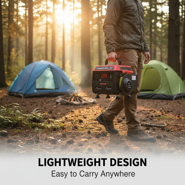 PowerSmart 1200W 2-Stroke Generator PS50/DB5010