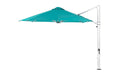 Ledge Lounger Ultra Umbrella - 11' Octagon — atte Silver Pole-STK-R171-Turquoise