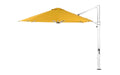 Ledge Lounger Ultra Umbrella - 11' Octagon — atte Silver Pole-STK-R554-Sunflower Yellow
