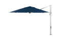 Ledge Lounger Ultra Cantilever Umbrella-13' Octagon — Matte Silver Pole-Stock Fabric-R175 Captain Navy