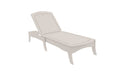 Ledge Lounger Legacy Chaise — Cloud Base-4634 White Fabric