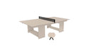 Ledge Lounger Table Tennis — Cloud Base-Black Net-Cloud Paddles-Black Accent