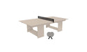 Ledge Lounger Table Tennis — Cloud Base-Black Net-Gray Paddles-Black Accent