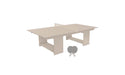 Ledge Lounger Table Tennis — Cloud Base-Cloud Net-Gray Paddles-Cloud Accent