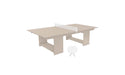 Ledge Lounger Table Tennis — Cloud Base-White Net-White Paddles-White Accent