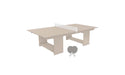 Ledge Lounger Table Tennis — Cloud Base-White Net-Gray Paddles-White Accent