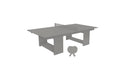 Ledge Lounger Table Tennis — Gray Base-Gray Net-Gray Paddles-Gray Accent
