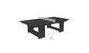 Ledge Lounger Table Tennis — Black Base-Sage Green Net-White Paddles-Sage Green Accent
