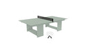 Ledge Lounger Table Tennis — Sage Green Base-Black Net-White Paddles-Black Accent
