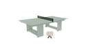 Ledge Lounger Table Tennis — Sage Green Base-Black Net-Cloud Paddles-Black Accent