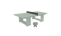 Ledge Lounger Table Tennis — Sage Green Base-Black Net-Gray Paddles-Black Accent