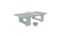 Ledge Lounger Table Tennis — Sage Green Base-Cloud Net-Gray Paddles-Cloud Accent