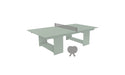 Ledge Lounger Table Tennis — Sage Green Base-Gray Net-Gray Paddles-Gray Accent