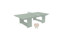 Ledge Lounger Table Tennis — Sage Green Base-Sage Green Net-Cloud Paddles-Sage Green Accent