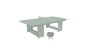 Ledge Lounger Table Tennis — Sage Green Base-Sage Green Net-Gray Paddles-Sage Green Accent