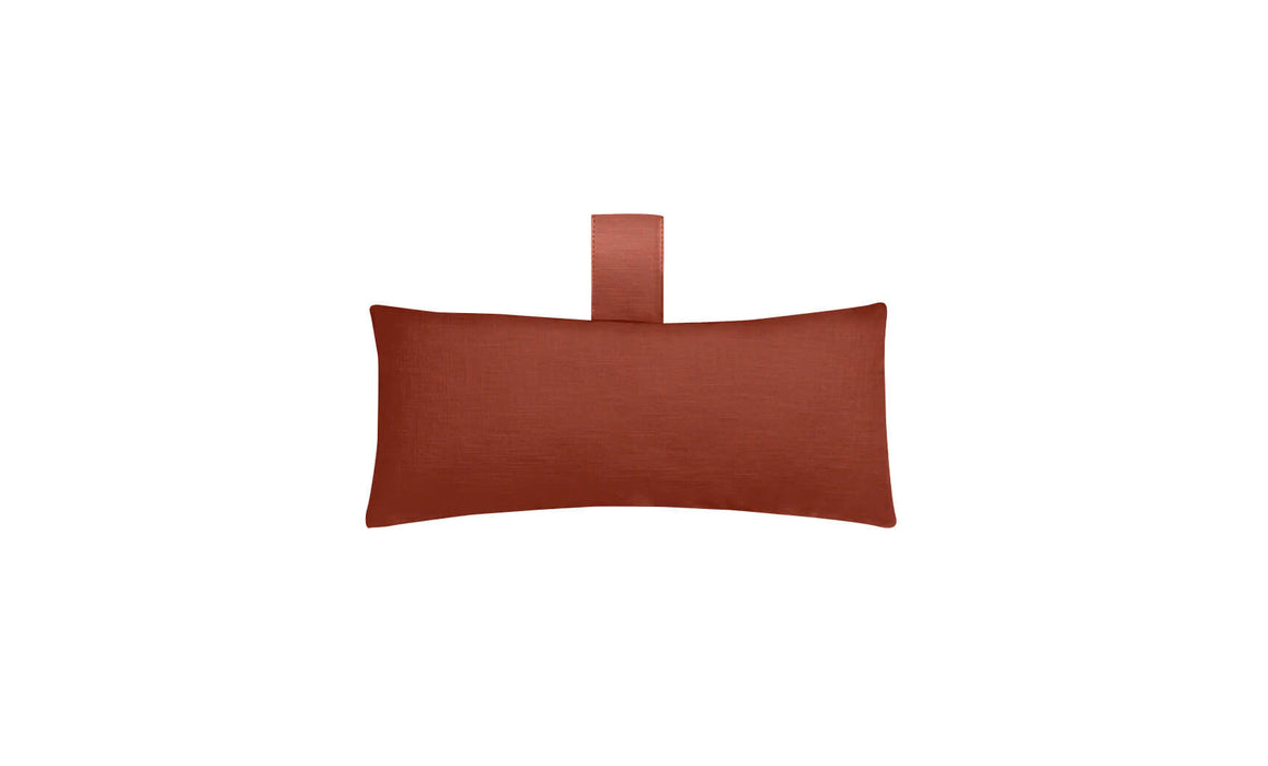 Ledge Lounger Autograph Chaise Headrest Pillow — Standard-4622 Terracotta