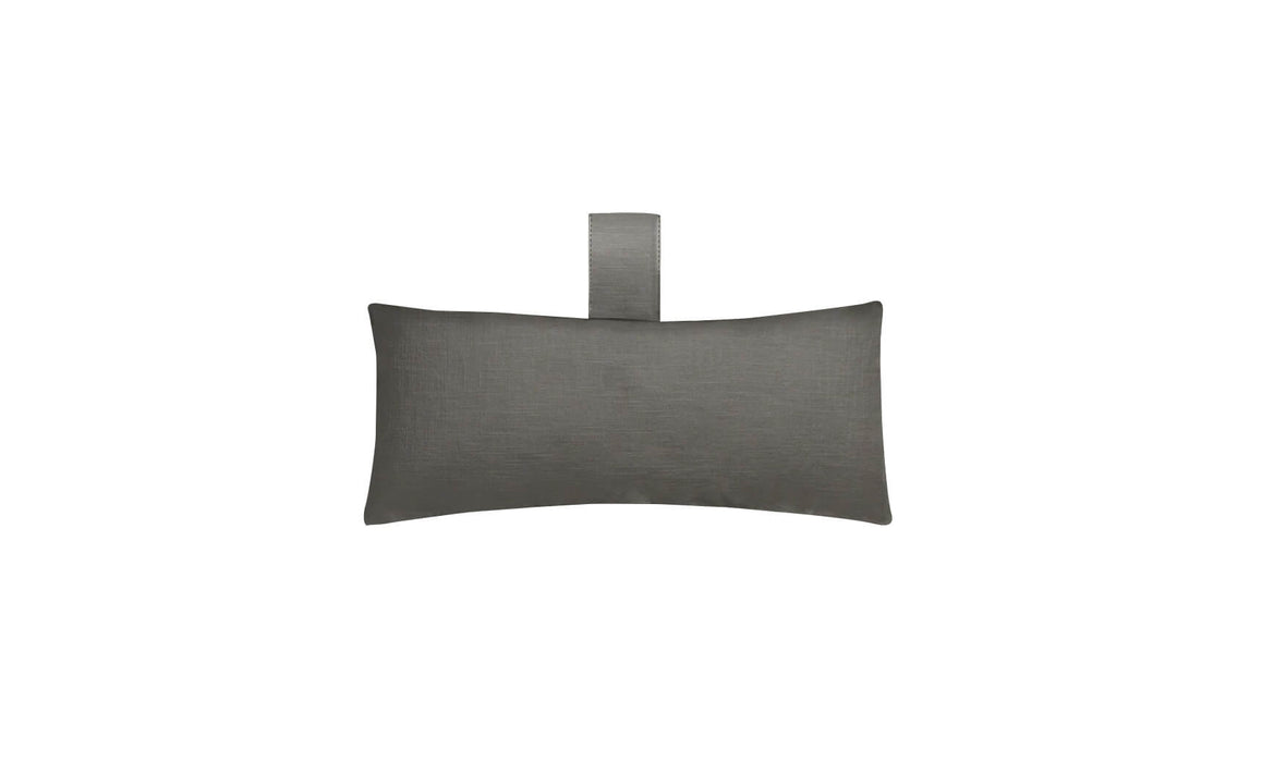 Ledge Lounger Autograph Chaise Headrest Pillow — Standard-4644 Charcoal Grey