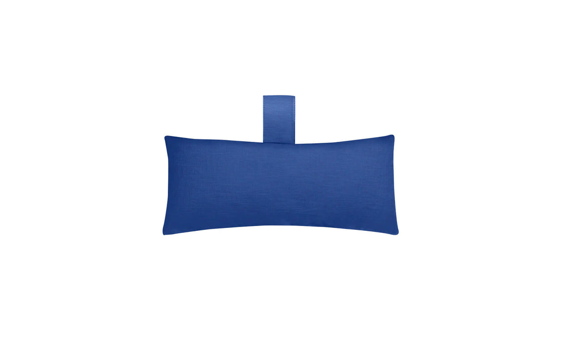 Ledge Lounger Autograph Chaise Headrest Pillow — Standard-4652 Mediterranean Blue