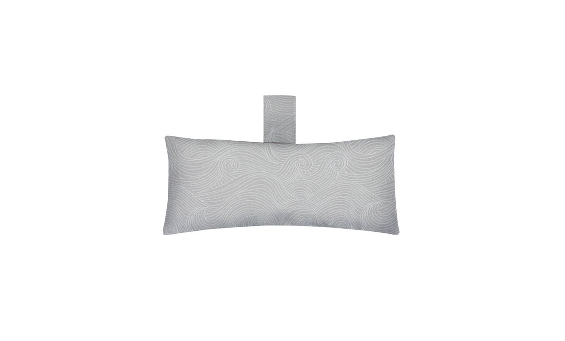 Ledge Lounger Autograph Chaise Headrest Pillow — Premium Stock-SSL Seacrest Silver Lining